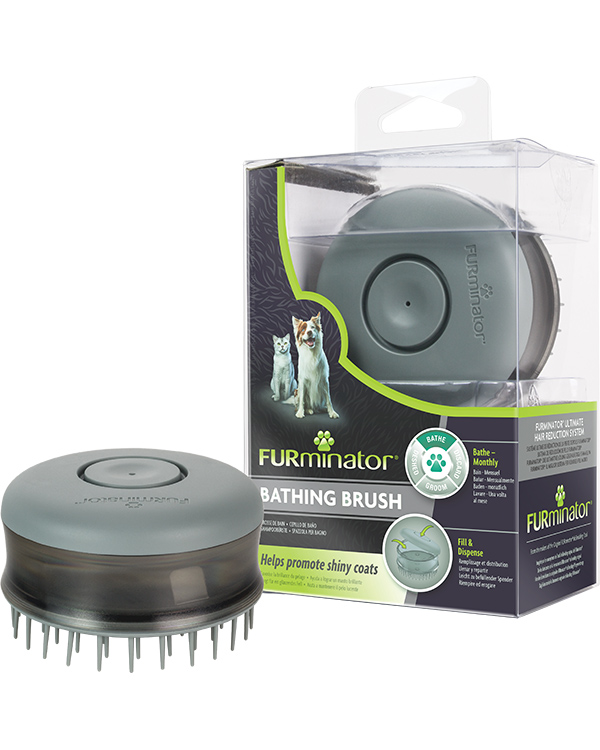 brosse de bain furminateur